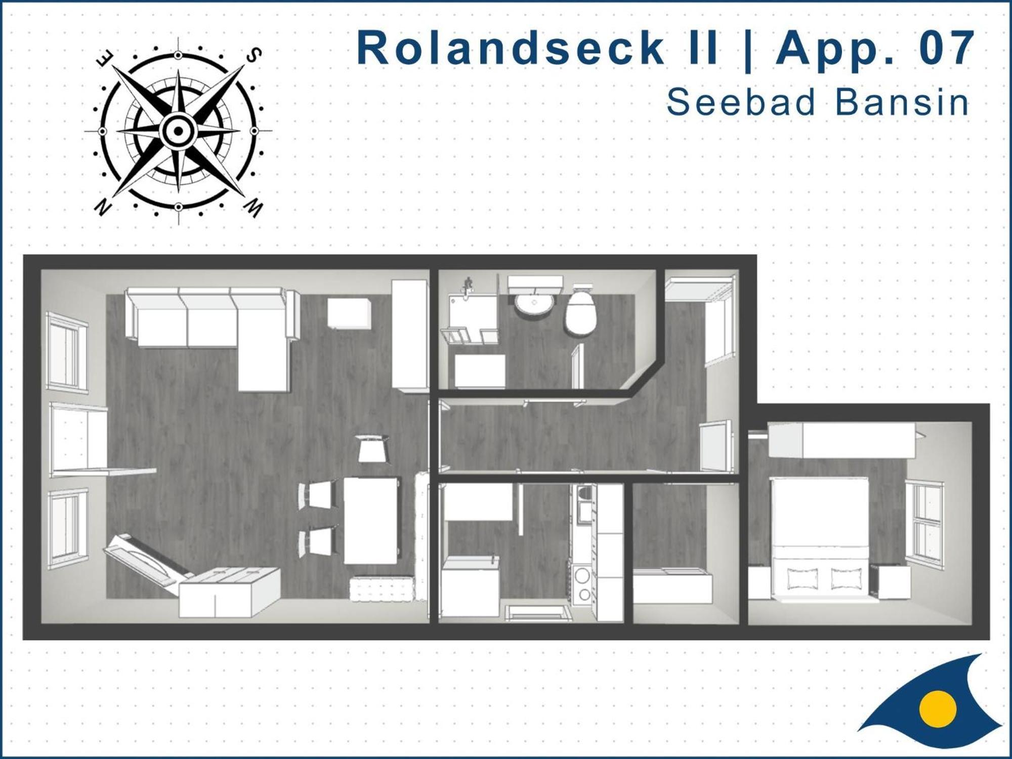דירות הרינגסדורף Rolandseck II Whg 07 מראה חיצוני תמונה